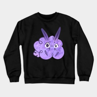 Purple floof Crewneck Sweatshirt